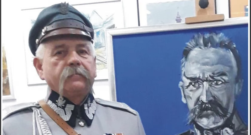 Zdjęcie Zdzisław Uchacz jako Józef Piłsudski/autor Józef Stanisław Błachut 