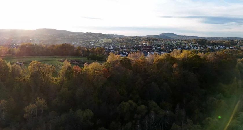 Foto: Panorama z drona/archiwum Myślenice iTV 