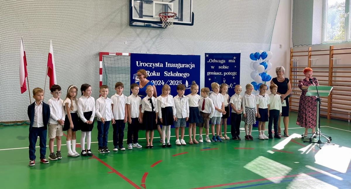 Edukacja szkoły, Inauguracja szkolnego 2024/2025 powiecie myślenickim [GALERIA ZDJĘĆ] - zdjęcie, fotografia