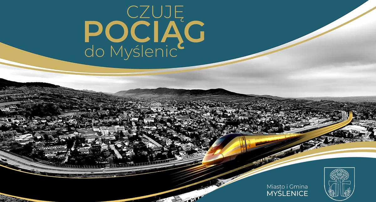 Mieszkańcy , Myślenice Czuję pociąg Myślenic konferencja transmisja żywo - zdjęcie, fotografia