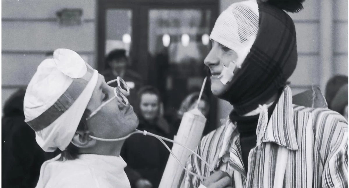 Perły Myślenic, Perły Myślenic Myślenickie parady karnawałowe przebierańców - zdjęcie, fotografia