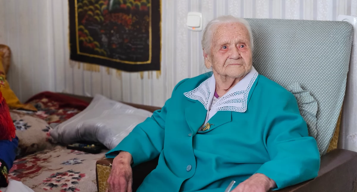 Mieszkańcy , Głogoczów Stanisława obchodziła kwietniu setne urodziny - zdjęcie, fotografia