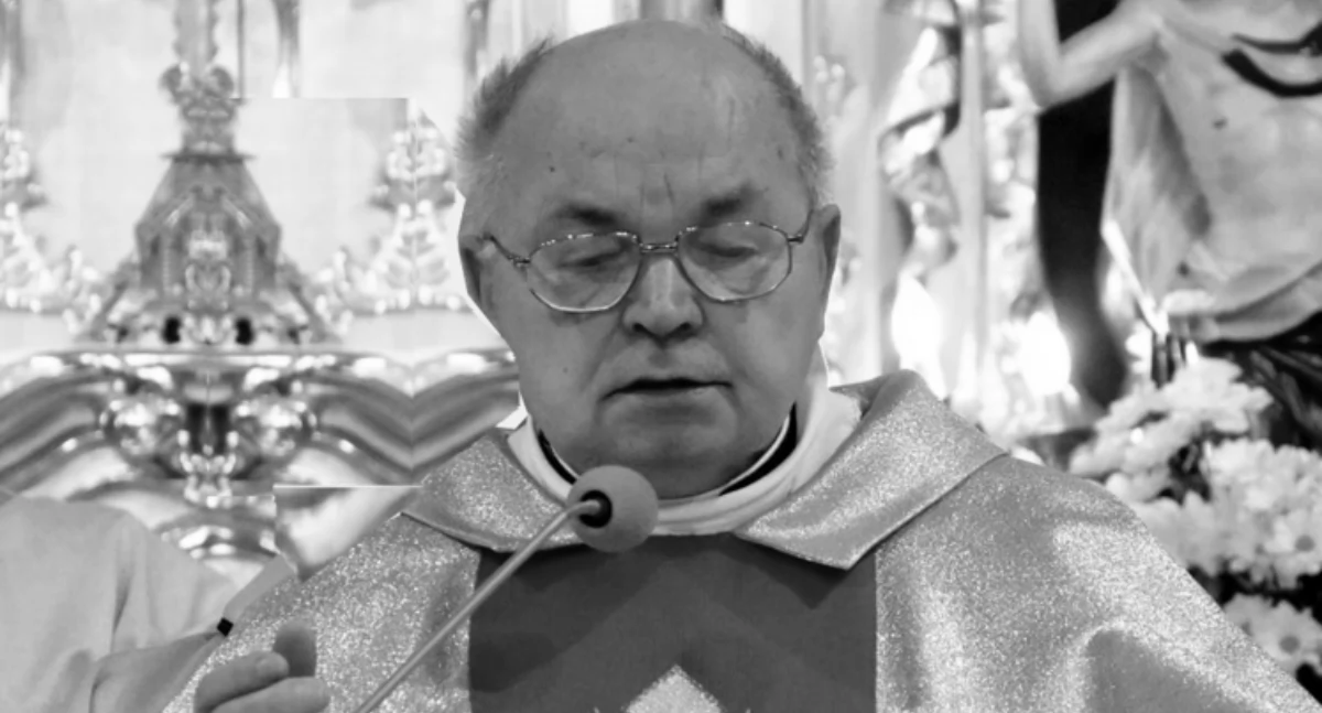 Odeszli od nas - wspomnienia , Zmarł kanonik Tadeusz Kęsek wieloletni kapłan myślenickiego szpitala Uroczystości pogrzebowe zaplanowano czerwca - zdjęcie, fotografia