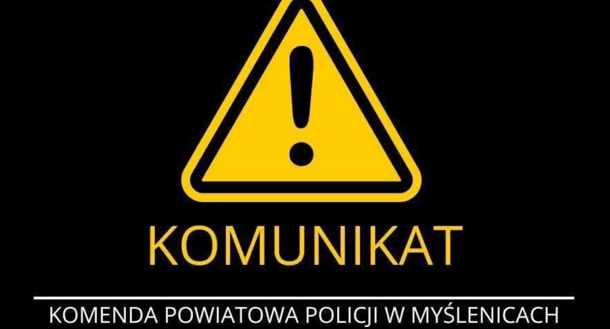 Grafika: KPP Myślenice 