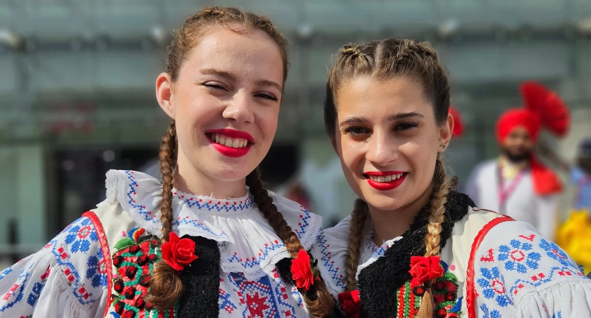 Folklor i tradycja, Myślenice Koncert inauguracyjny Międzynarodowych Małopolskich Spotkań Folklorem transmisja żywo - zdjęcie, fotografia