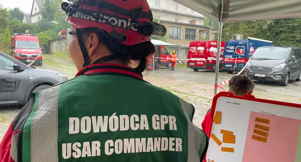 Fot. Ochotnicza Straż Pożarna Grupa Poszukiwawczo-Ratownicza Myślenice