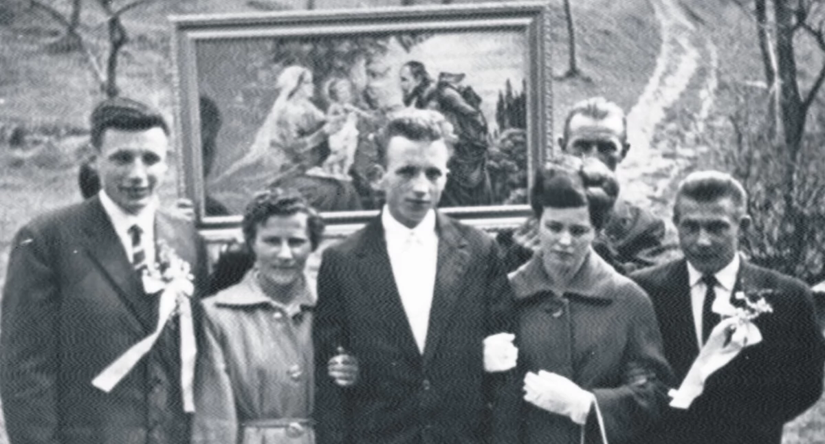 Perły Myślenic, Perły Myślenic Zwyczaje weselne sprzed - zdjęcie, fotografia