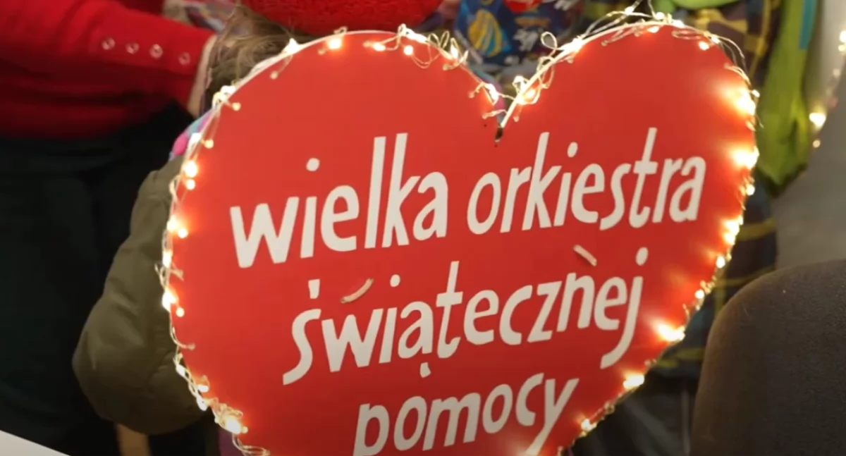 Serce Wielkiej Orkiestry Świątecznej Pomocy - archiwum Myślenice iTV 
