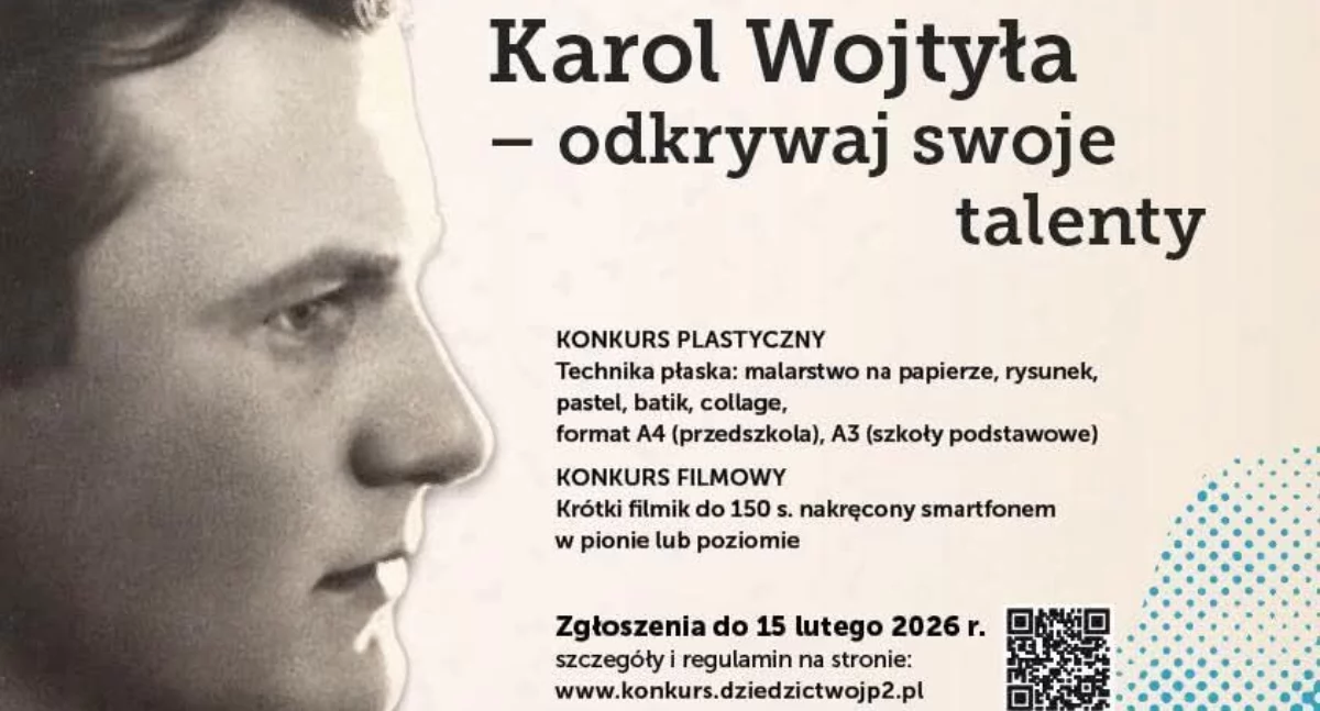 Biuro Poselskie Władysława Kurowskiego, Powiat myślenicki Ogólnopolski Konkurs Plastyczny Filmowy Karol Wojtyła odkrywaj swoje talenty - zdjęcie, fotografia