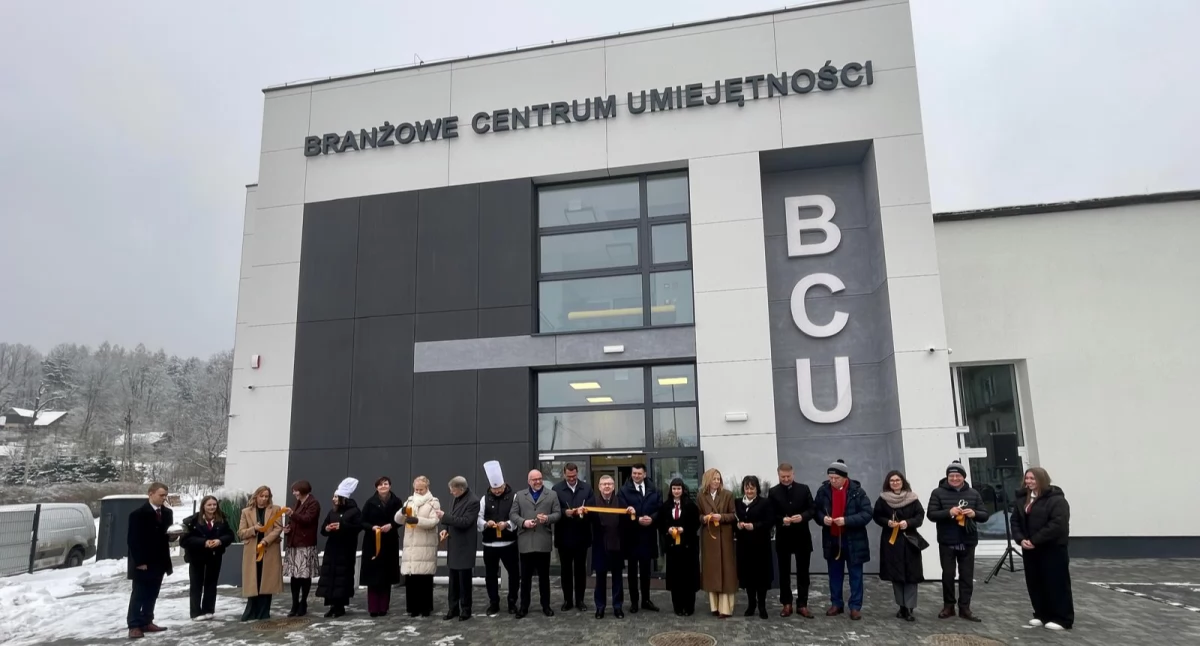 Inwestycje, Dobrze ugotowana potrawa Branżowe Centrum Umiejętności Myślenicach oficjalnie otwarte [GALERIA ZDJĘĆ] - zdjęcie, fotografia