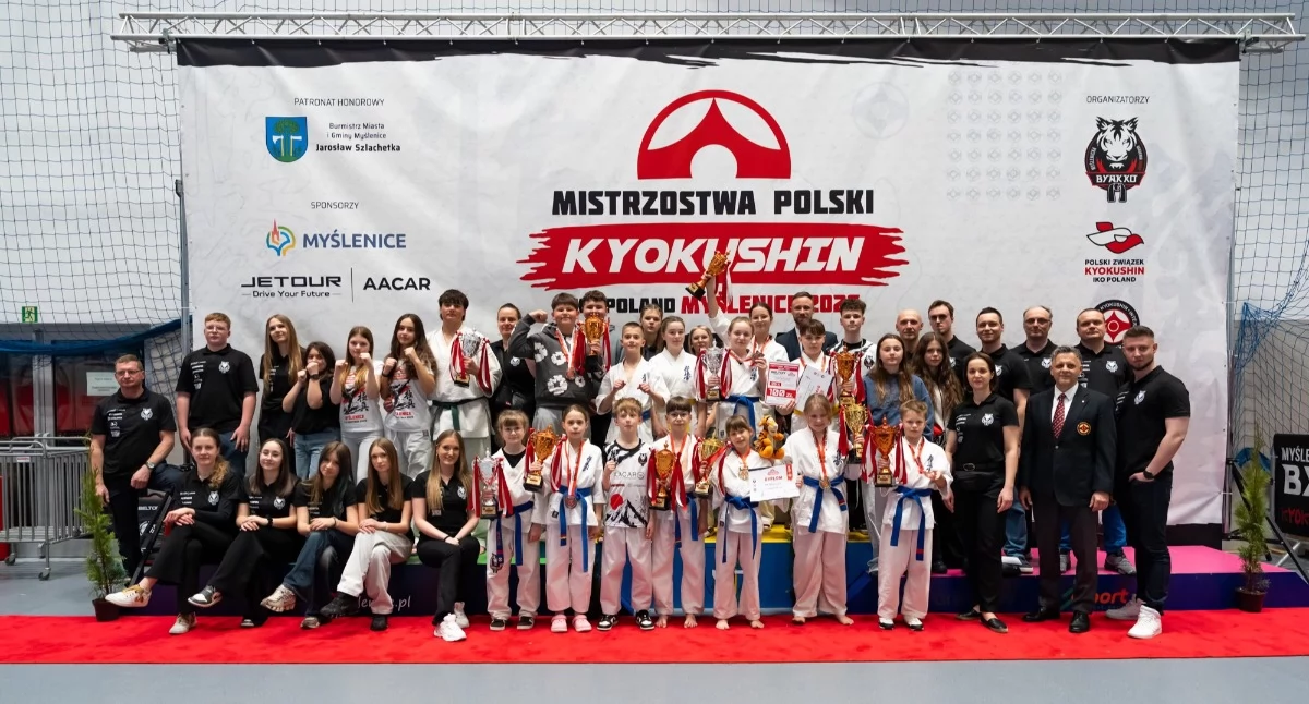 Foto: Okiem Sportowca/ Myślenicka Akademia Karate BYAKKO