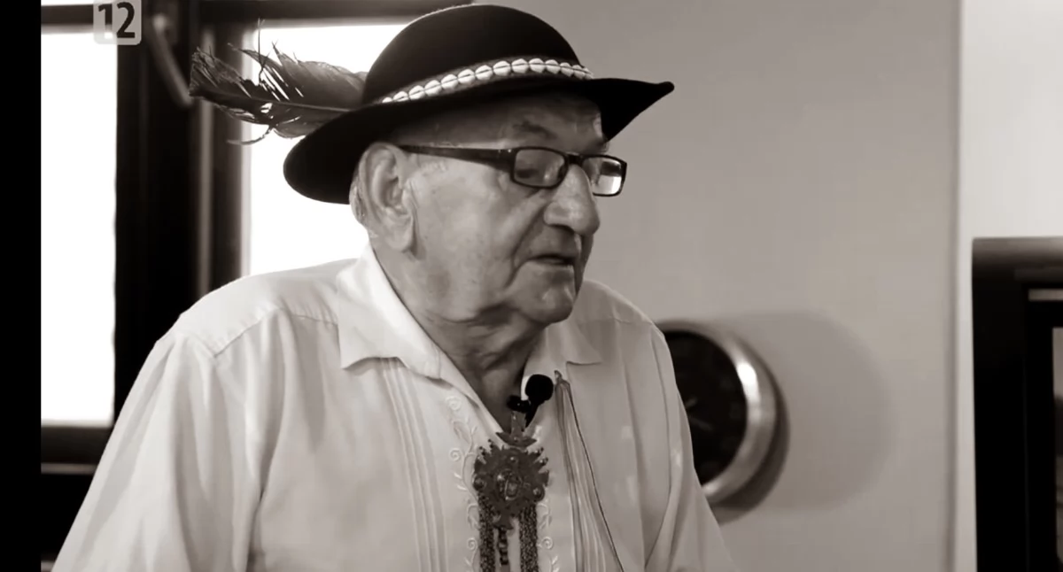 Odeszli od nas - wspomnienia , żyje Stanisław Funek regionalista człowiek oddany kulturze regionu - zdjęcie, fotografia