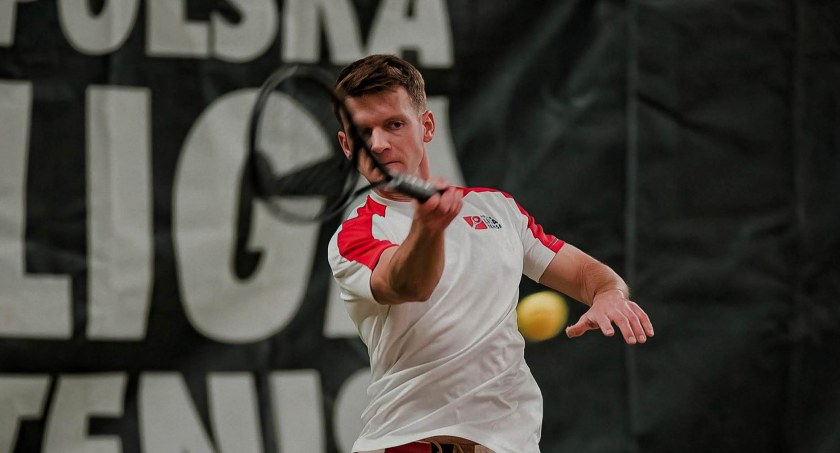 Na zdjęciu Tomas Bess. Źródło: Polska Liga Tenisa, Autor: Robert Skalski Photography
