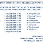 lisy szczepienie