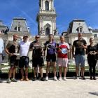 Podium z międzynarodowego turnieju w Szigliget na Węgrzech
