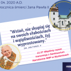 15. rocznica śmierci św. J. P. II