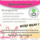 pLAKAT 2019 śpiewam sercem