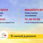 wizytówka Pomoc Ukrainie Fundacja Owocna