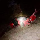 uszkodzone ferrari tuż po kolizji