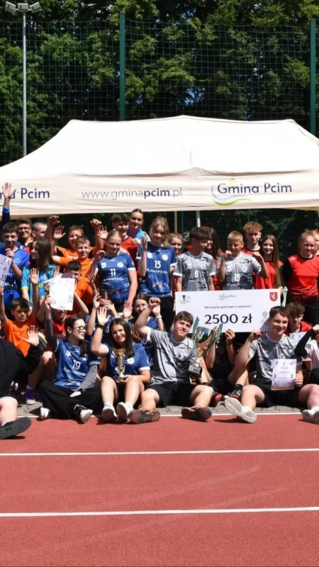 Sport znów połączył młodych mieszkańców gminy Pcim 
