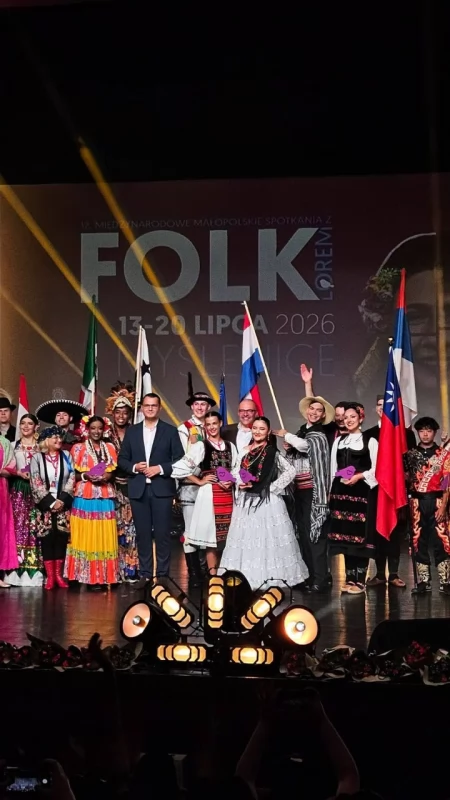 Światowy folklor ponownie w Myślenicach. Rozpoczęły się XII Międzynarodowe Małopolskie Spotkania z Folklorem