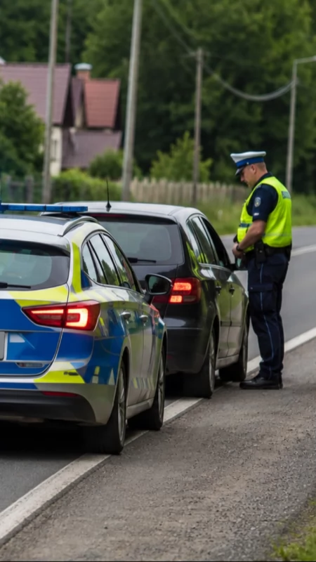 Nietrzeźwy kierujący zatrzymany w Borzęcie. Miał 1,3 promila i nie posiadał uprawnień
