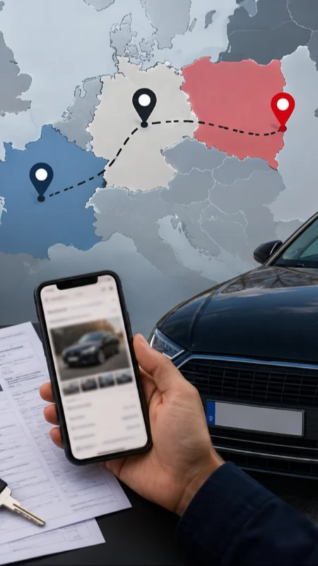 Kupił samochód w Niemczech za 35 tysięcy euro. Dzień później auto zabezpieczyła policja