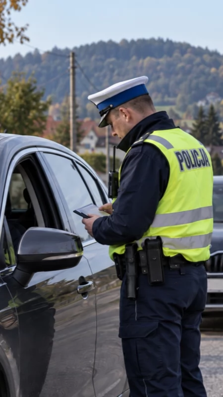 Bezpieczeństwo na drogach powiatu myślenickiego. Policjanci ujawnili szereg wykroczeń