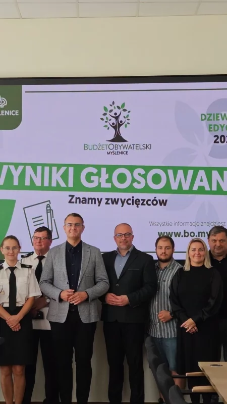 Ponad milion złotych podzielony. Mieszkańcy zdecydowali – oto zwycięzcy Budżetu Obywatelskiego 2027