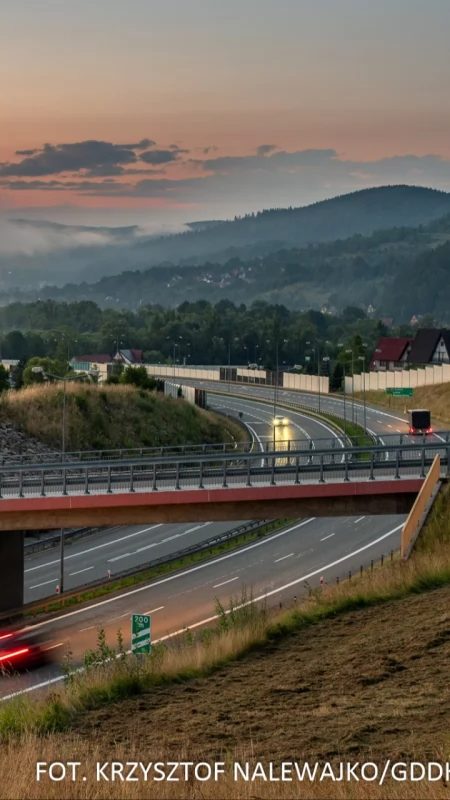 S7 prace remontowe na zakopiance  między Pcimiem a Lubniem- rozpoczęcie w piątek 9 października 