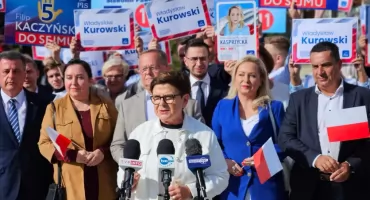 Beata Szydło w Myślenicach: Polacy mają żyć godnie w bezpiecznej Polsce 