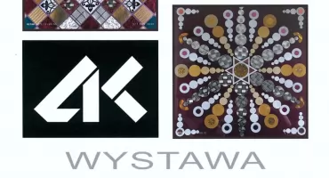 Dobczyce. Grafika abstrakcyjna. Znak (logo) - otwarcie wystawy Lucjana Ostrowskiego [ZAPROSZENIE]