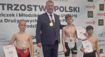 Myślenice. Jakub Tomera ze srebrem na Mistrzostwach Polski Młodzików U13 i U15 w  Głogowie
