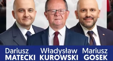 Poseł Władysław Kurowski: zapraszam na kolejne spotkanie z cyklu Czas Polski - program Polaków- tym razem do zobaczenia w Tokarni 