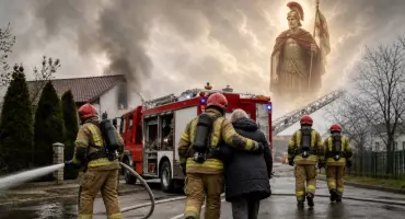 Powiat myślenicki. Międzynarodowy Dzień Strażaka. Dziękujemy za odwagę, poświęcenie i gotowość do pomocy