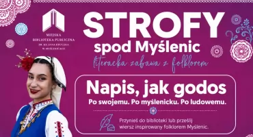 Literacka zabawa z folklorem- napisz wiersz inspirowany folklorem Myślenic