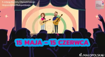 Zagłosuj w BO Województwa Małopolskiego- masz czas do 15 czerwca ! 