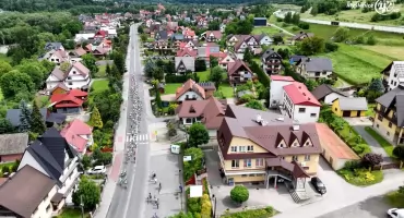 Gmina Lubień z kolarskim charakterem- działa tu sekcja kolarska, a niedawno można było podziwiać zawodników Małopolskiego Wyścigu Górskiego