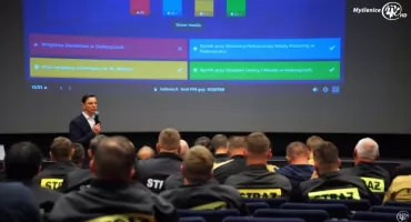 Strażacy ochotnicy z gminy Dobczyce wzięli udział w specjalnym szkoleniu, podczas którego zagrali w grę . . . 