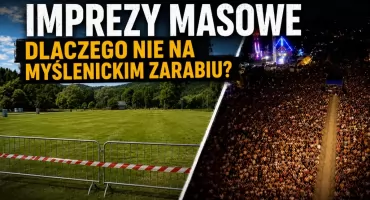 Imprezy masowe, dlaczego nie na myślenickim Zarabiu ?