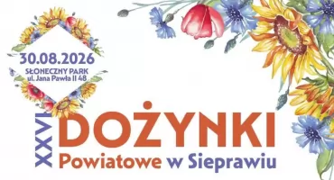 XXVI Dożynki Powiatowe w Sieprawiu. Trebunie-Tutki, konkurs wieńców i całodniowe święto plonów [ZAPOWIEDŹ]