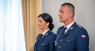 Policjanci z Myślenic nagrodzeni za bohaterską interwencję w Polance