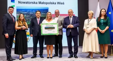 Polanka wśród najlepszych w Małopolsce!  II miejsce w kategorii Nowatorska Małopolska Wieś 2026