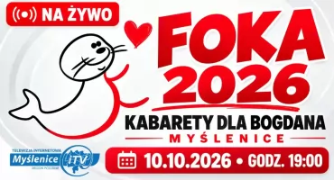 Wieczór kabaretowy FOKA 2026 w Myślenicach dla Bogdana Panka