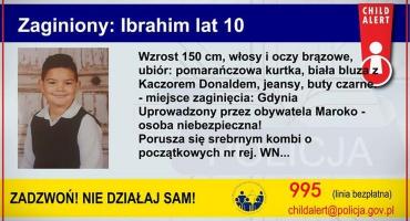 Child Alert ! Poszukiwany Ibrahim lat 10